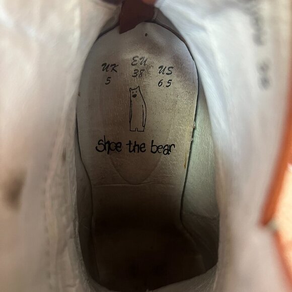 Shoe The Bear Bijou Caramel Suede Ankle Back Zip Booties - Picture 14 of 16